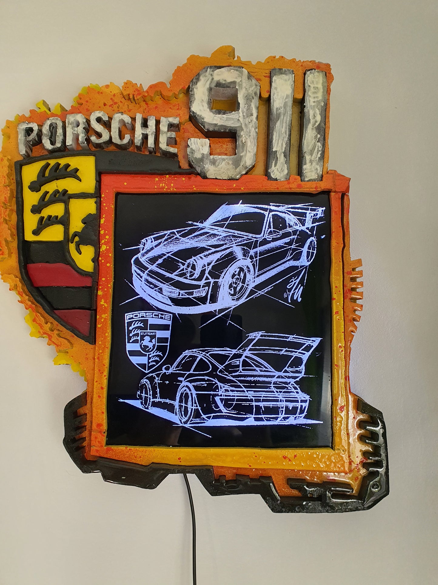 Porsche Kunstwerk