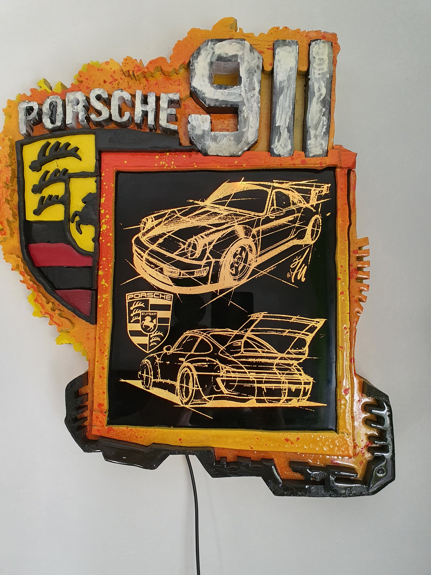 Porsche Kunstwerk