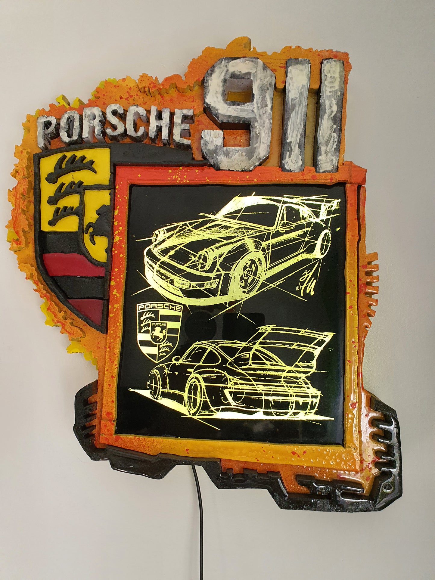 Porsche Kunstwerk